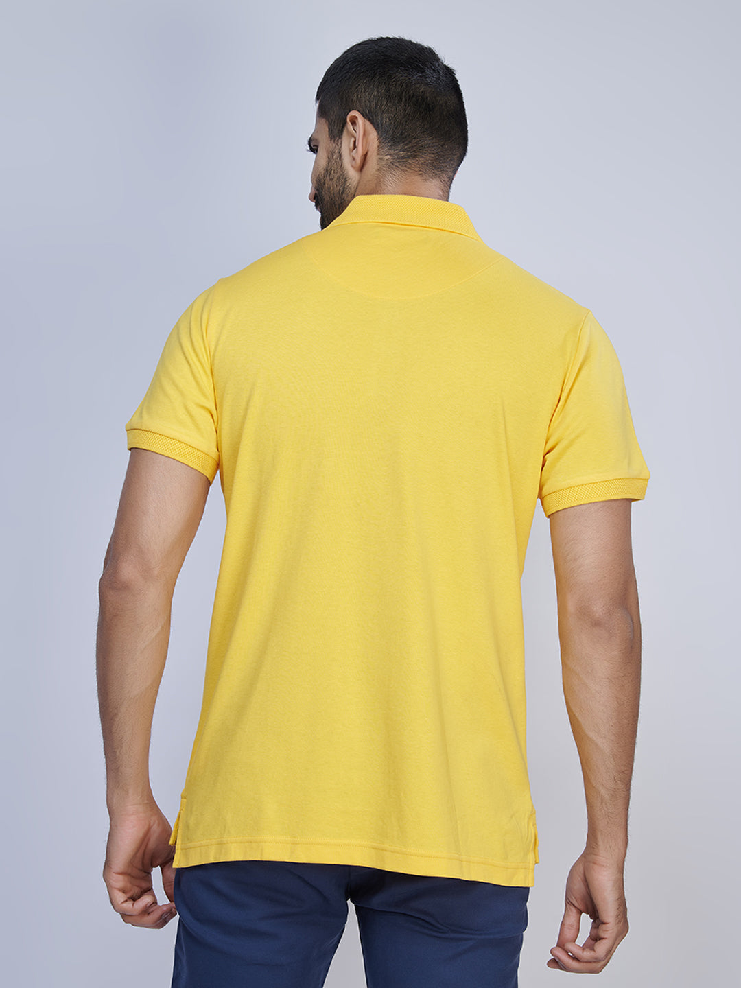 Mens Liquid Polo T-Shirt with Pocket Tshirt Mango