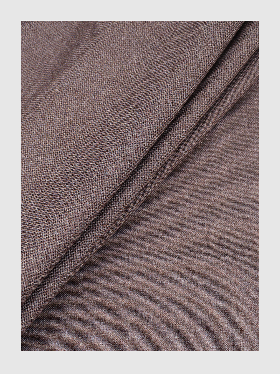 Men Cotton Blend Pants Fabric Brown Sapphire Cuf