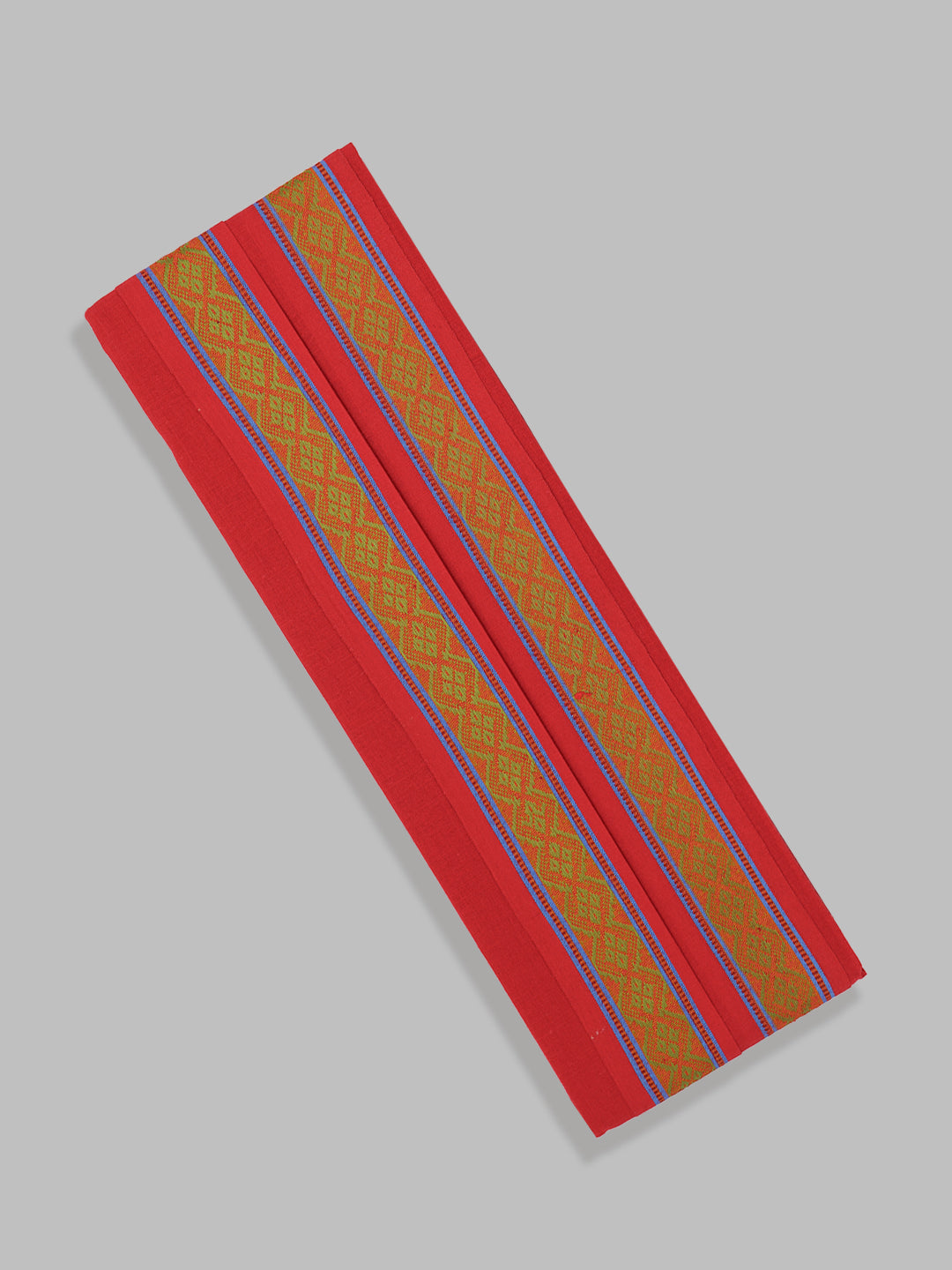 Men Angavastram Towel Vedant Red (Pack of 2)