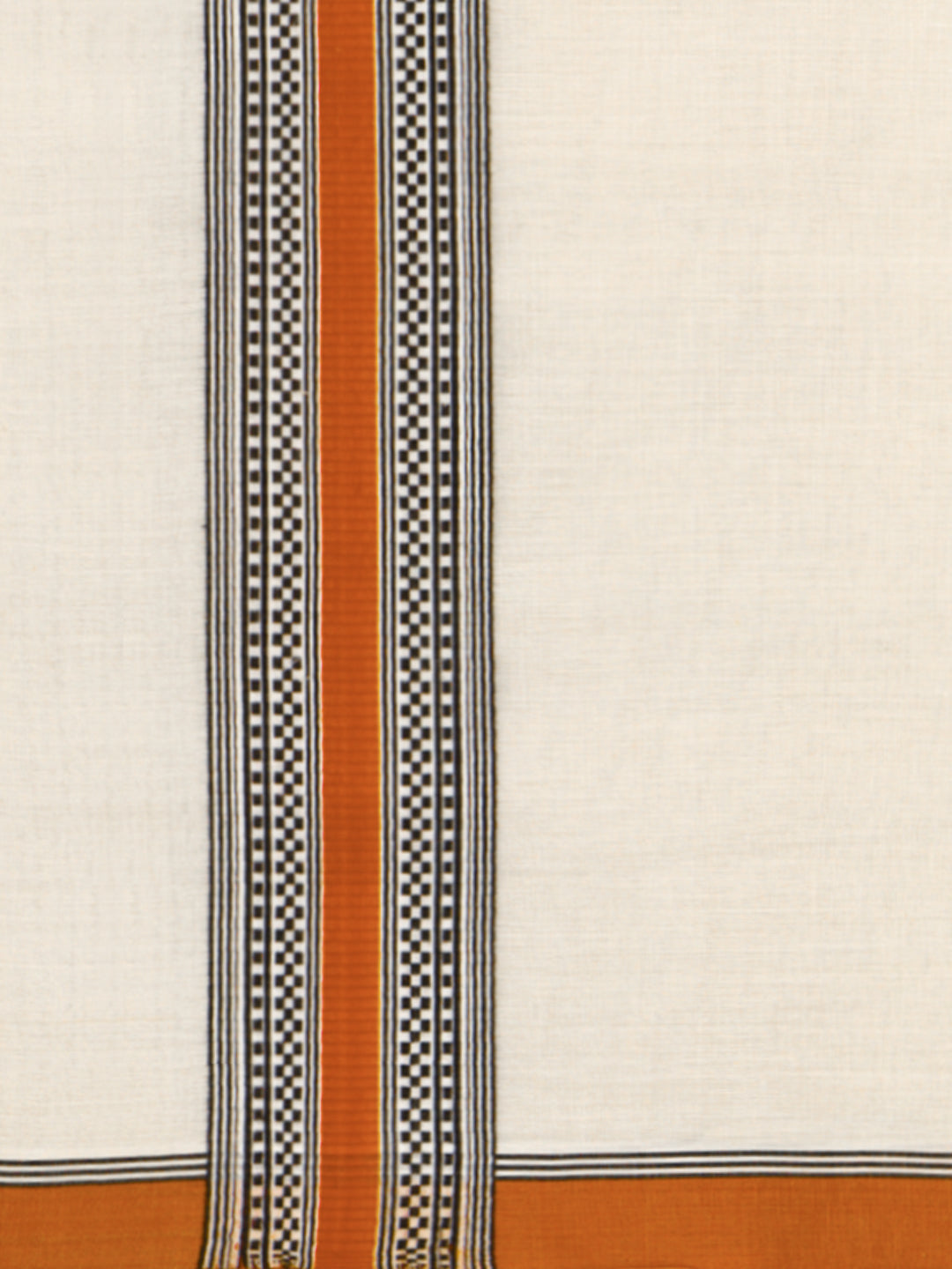 PANCHAA™ Handwoven Azo-Free Dyes Extra Weft Dhoti D10