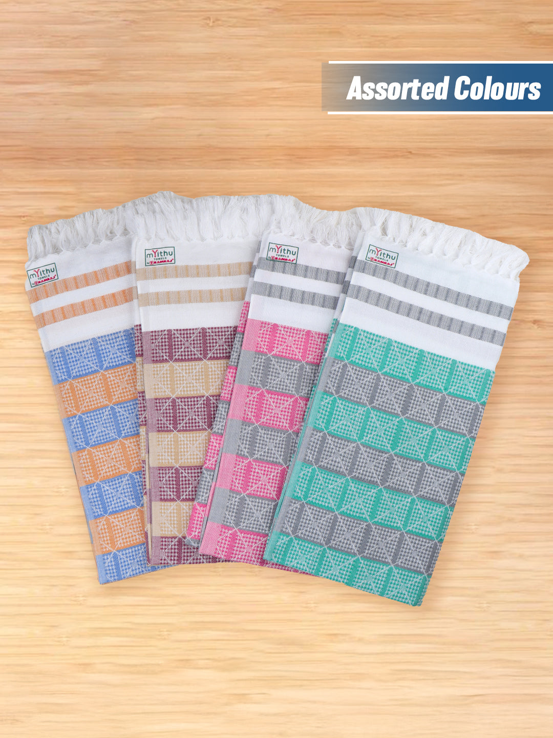100% Cotton Bath Towel with Assorted Colours Marvel D2