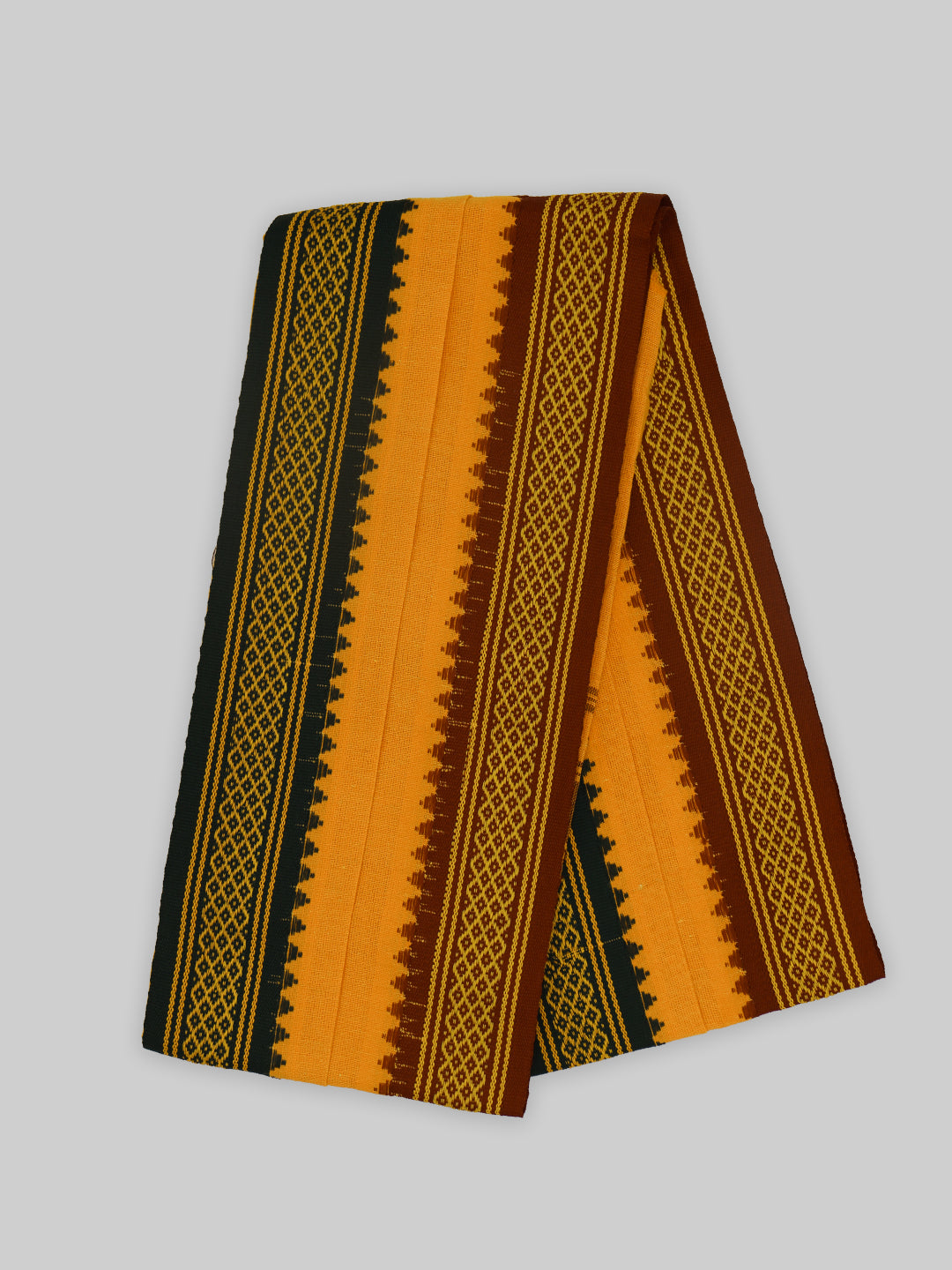 Men Angavastram Towel Vedant Mango (Pack of 2)