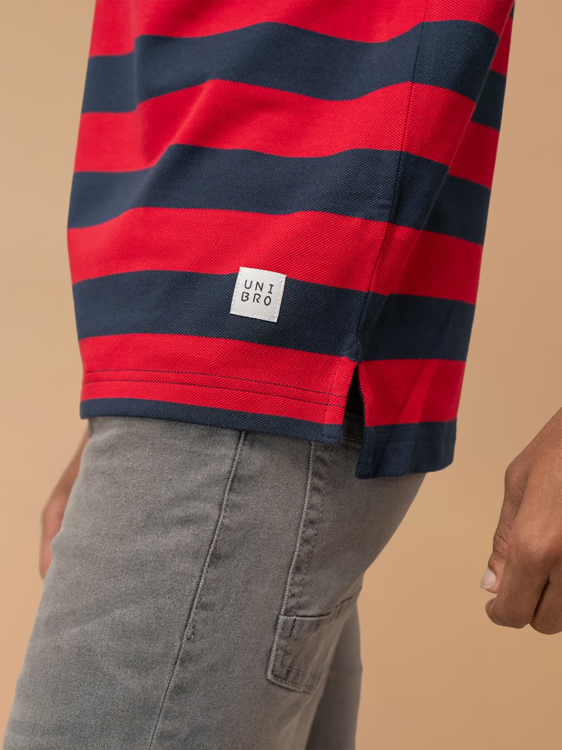 Stripper Cotton Rich Polo Jester Red