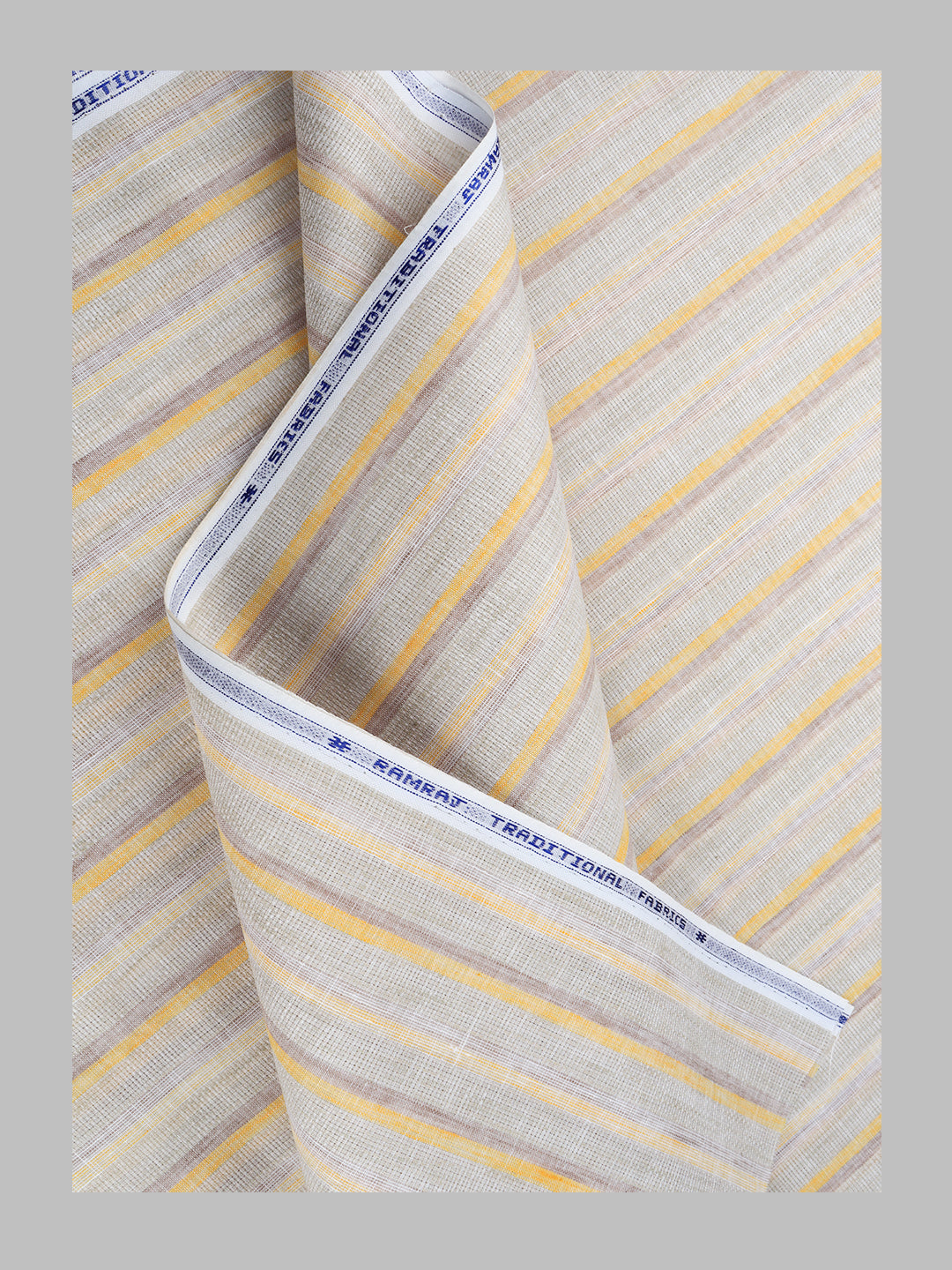 Men Cotton Rich Striped Shirt Fabric Sandal High Style