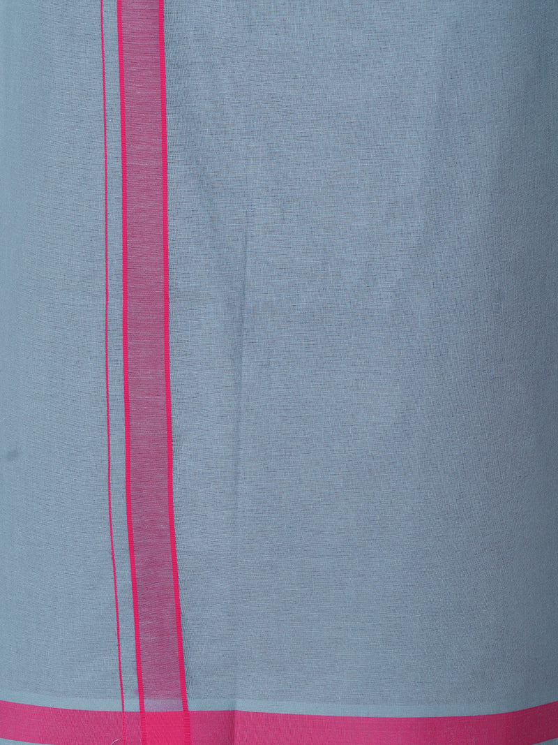 Mens Grey Lungi with Fancy Border Mystyle Colour 3
