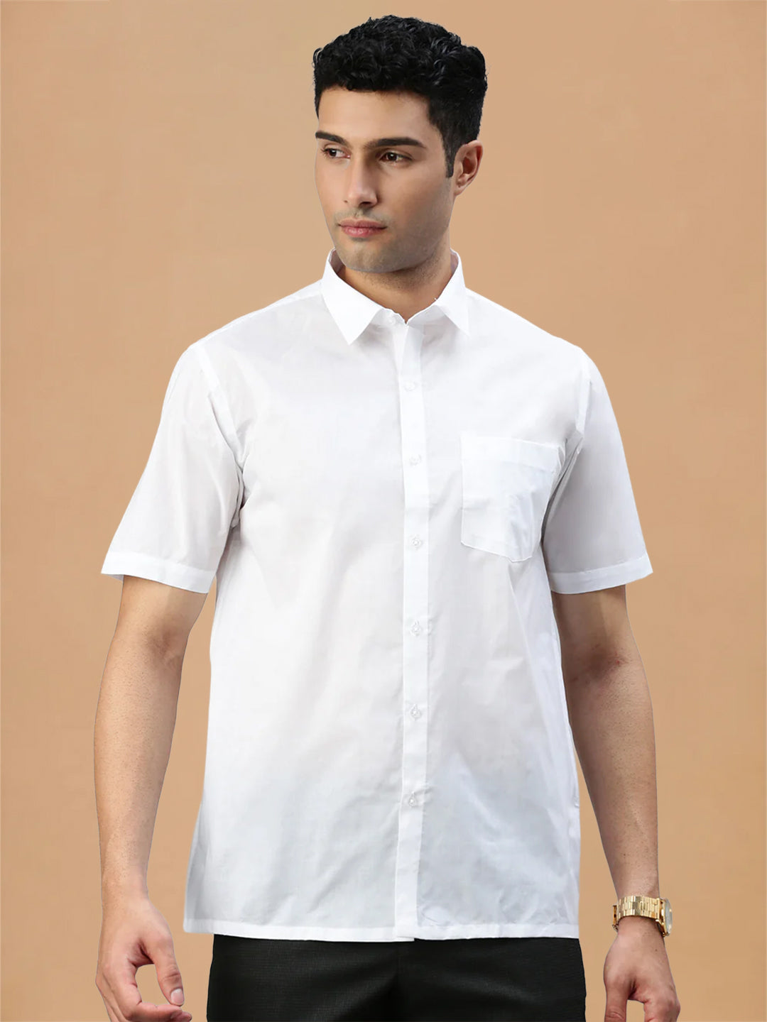 Mono Cotton White Shirt – Nanow Premium