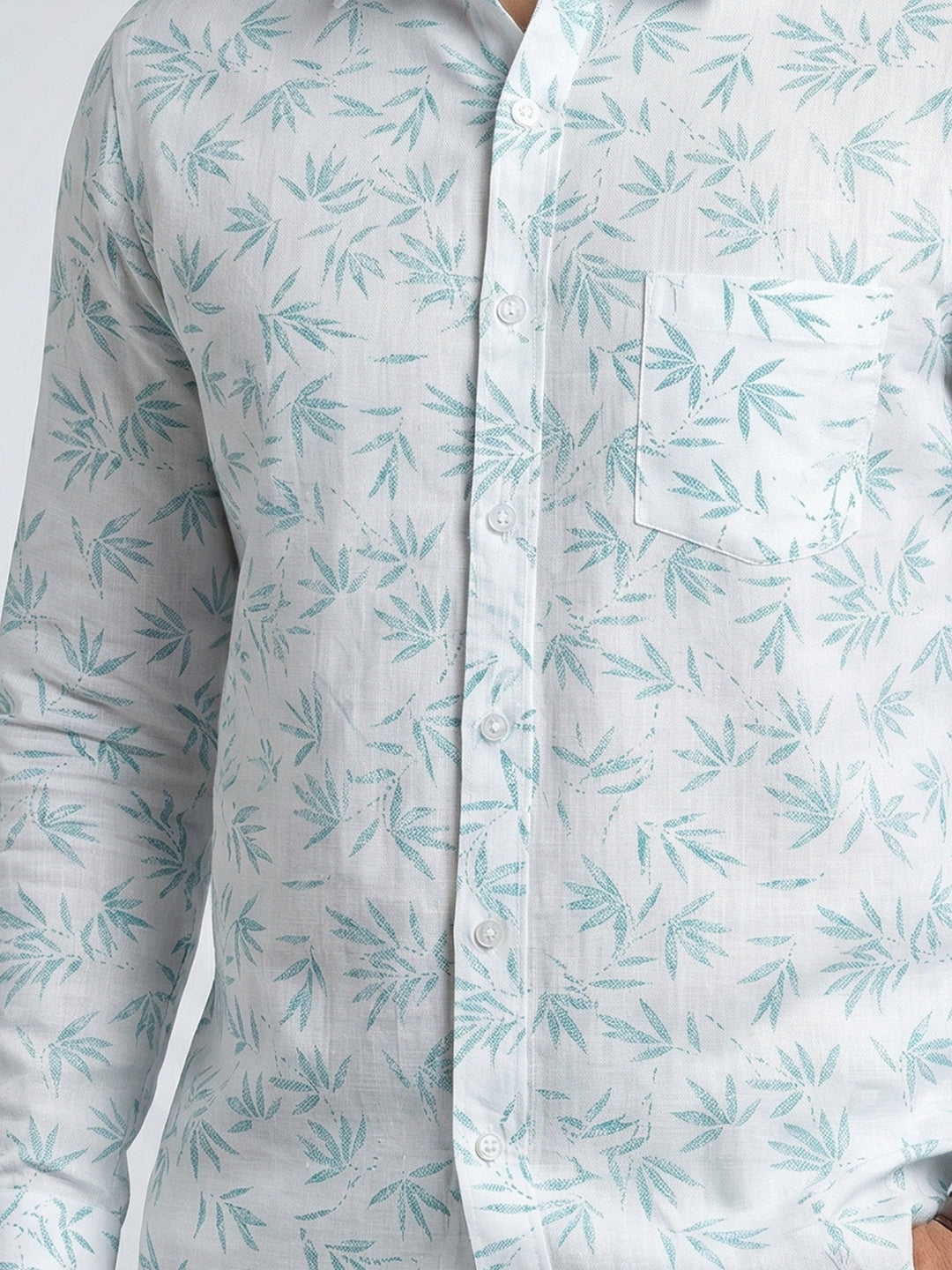 Men Cotton Rich Printed Shirt T66 APT4