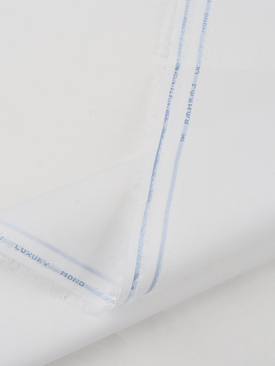 Cotton white shirt Unstitched Fabric-Air Tech