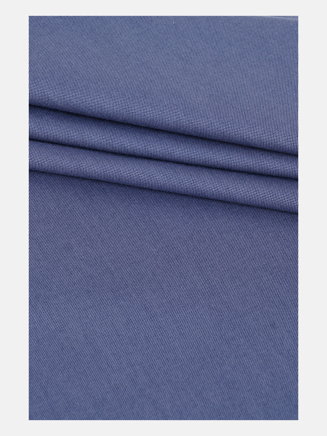 Men 100%Cotton Plain Shirt Fabric Greyish Blue Ferrari