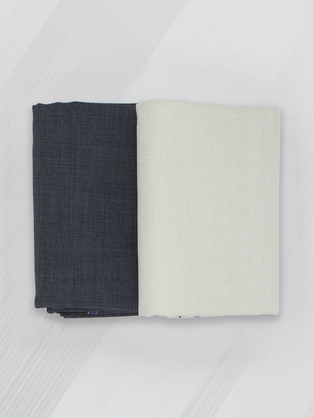 Men 100% Cotton Plain Shirting & Suiting Gift Box RY86