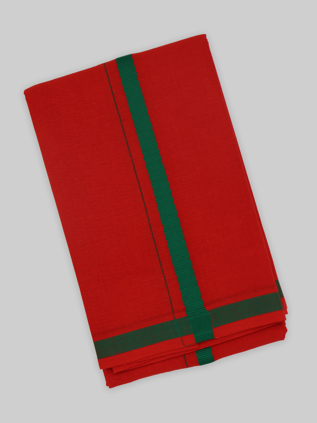 Devotional Red Towel with Big Border (Pack of 2)