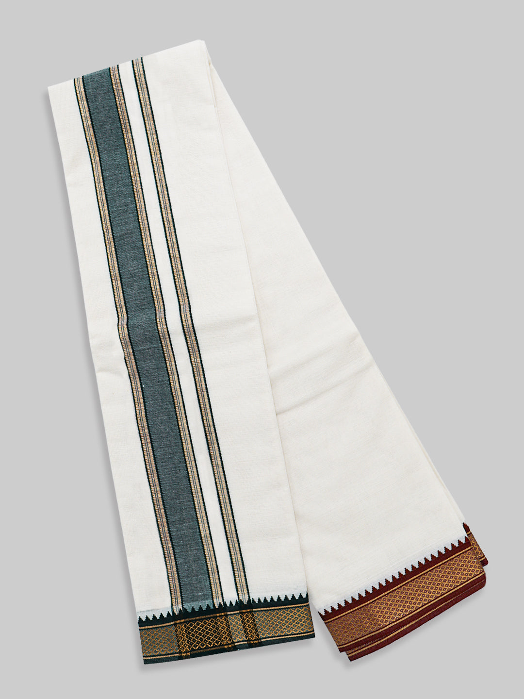 Men Kora Cream Mayilkhan Khan Towel 5K