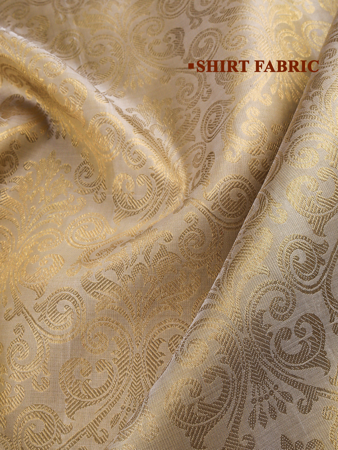 Men Pure Silk Janglaw Design Shirting Fabric