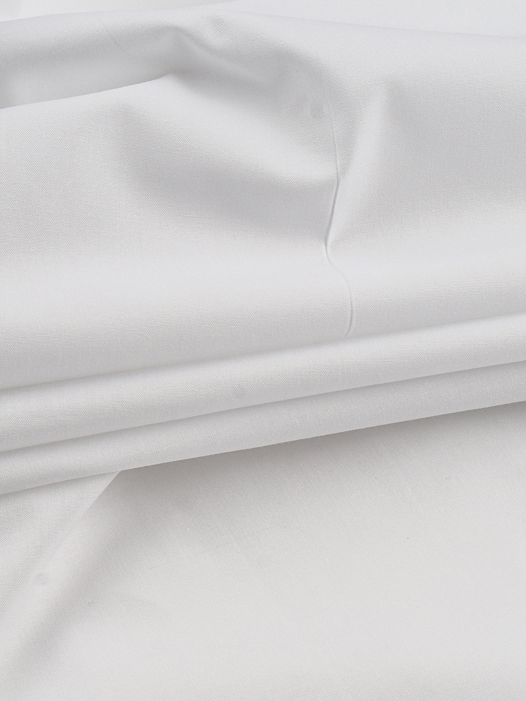 Cotton white shirt Unstitched Fabric-Cordial