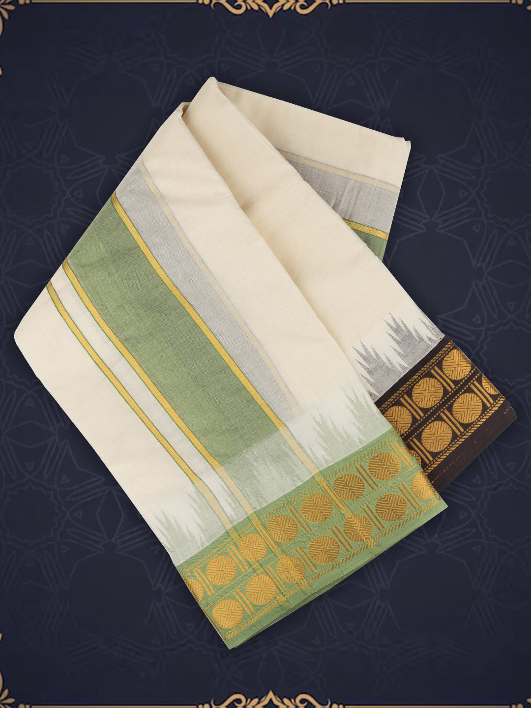Men Panchakacham Set Vasunduram Cream (9+5)