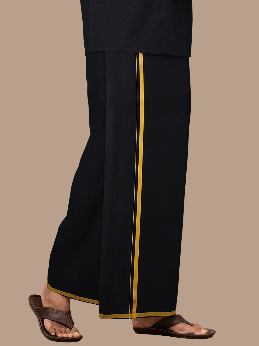 Mens Devotional Black Dhoti Rishi BB