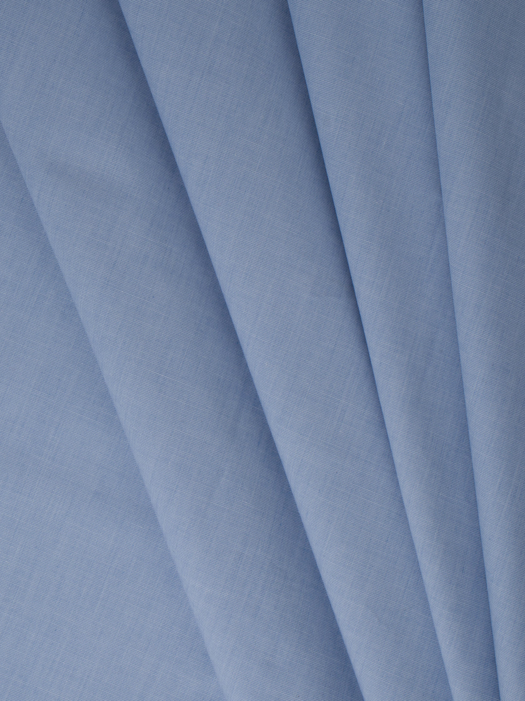 Cotton Blend Plain Light Blue Shirt Fabric Cranberry