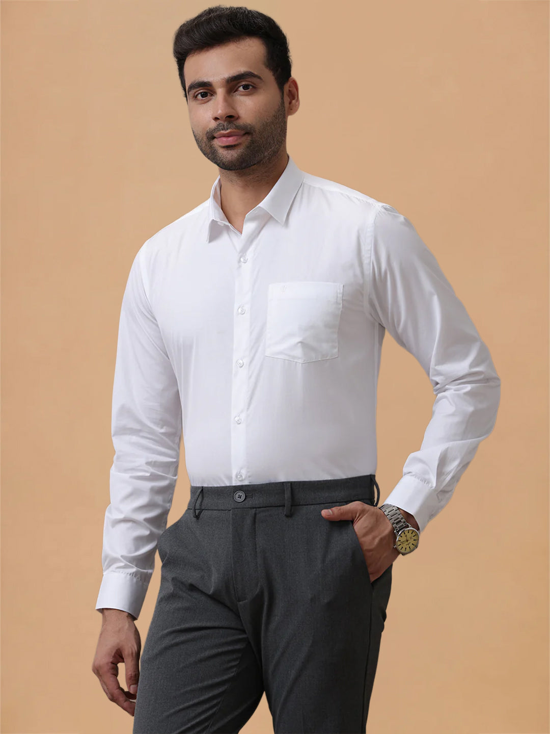 Pima Cotton Premium White Shirt – Royal Cotton