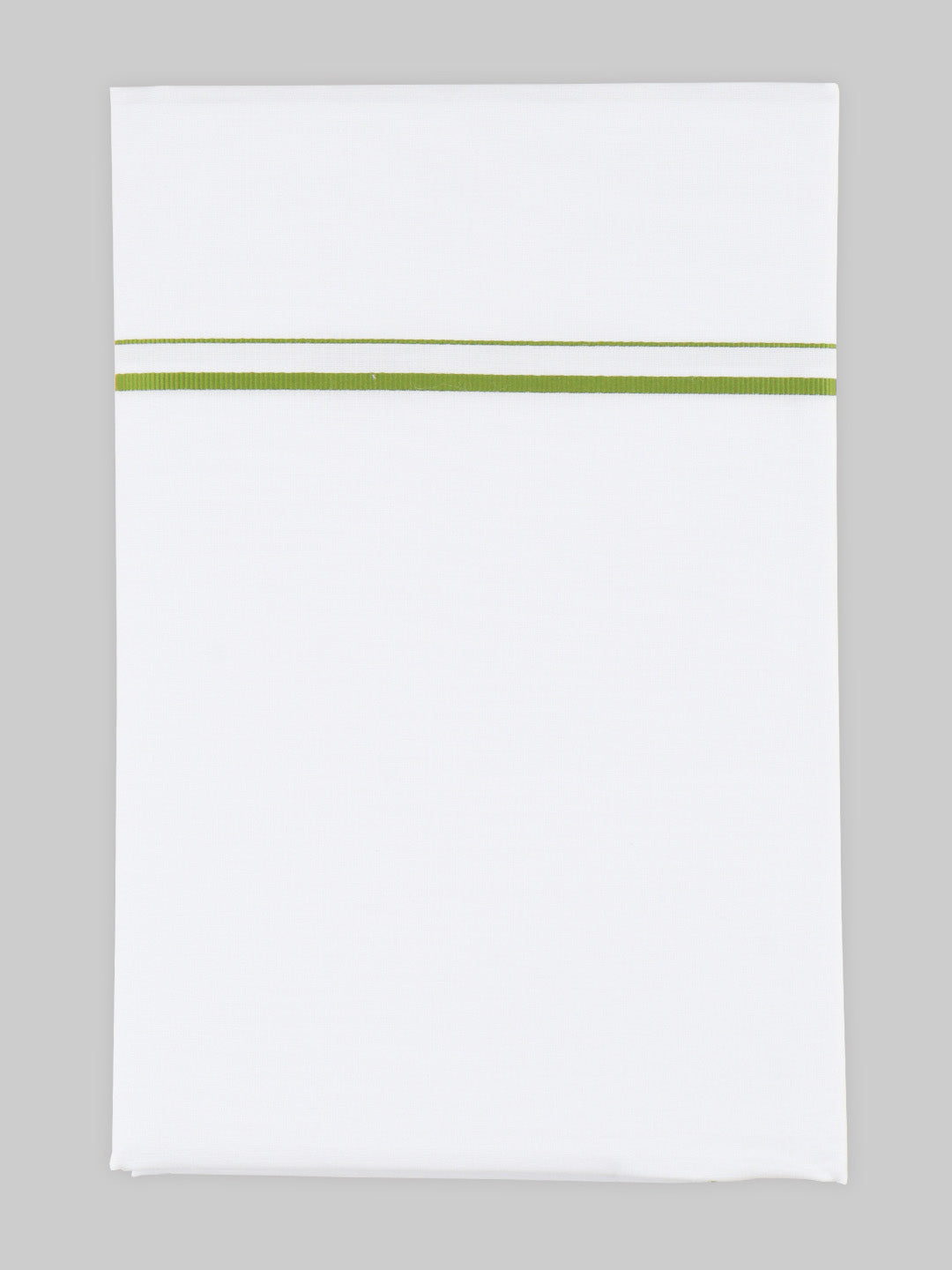 Men Cotton Rich Single Layer White Dhoti with Assorted Borders Pack of 2