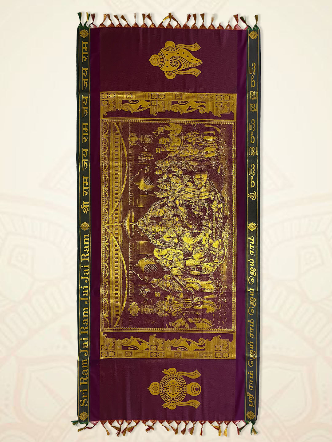 Art Silk Pattabishegham Ponnadai Shawl Assorted Colour 518