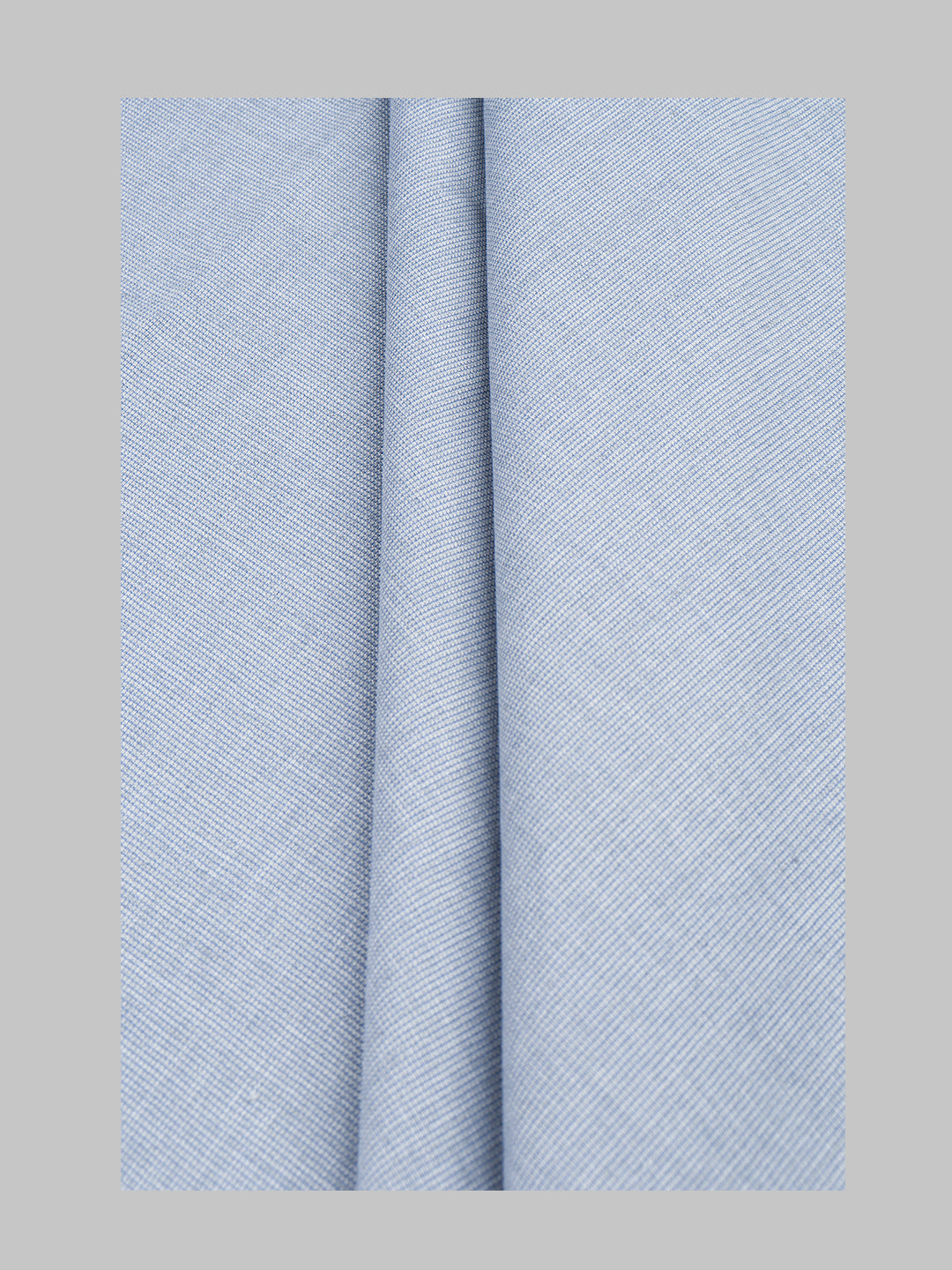 Men  Cotton Blended Pants Fabric Light Blue Chronicle Bit