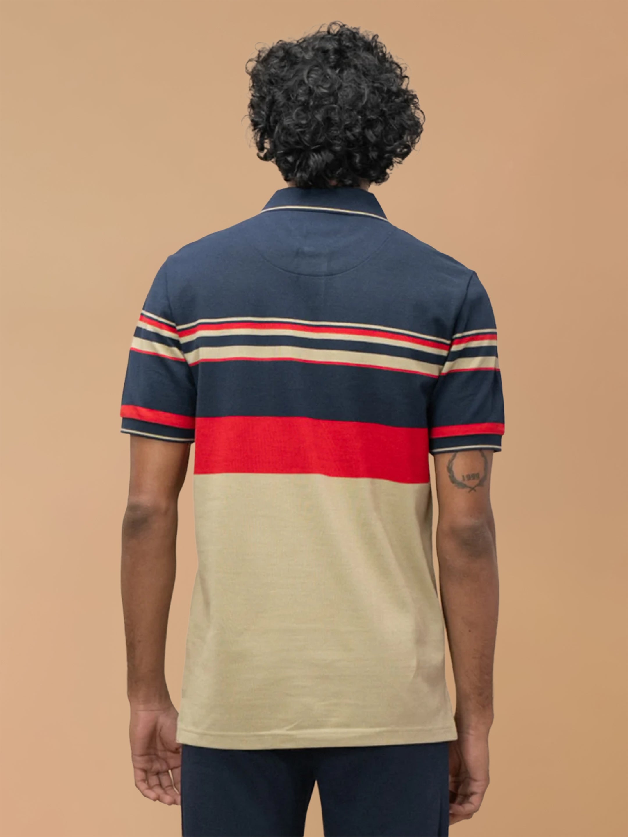 Stripper Cotton Rich Polo Salsa