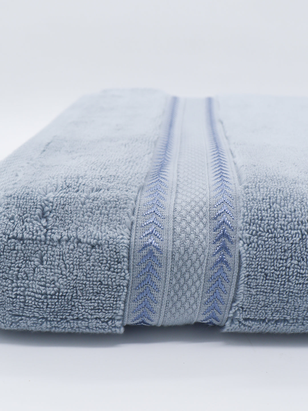 Luxury Bath Zero Twist Terry Towel Blue - 0.90m*1.80m