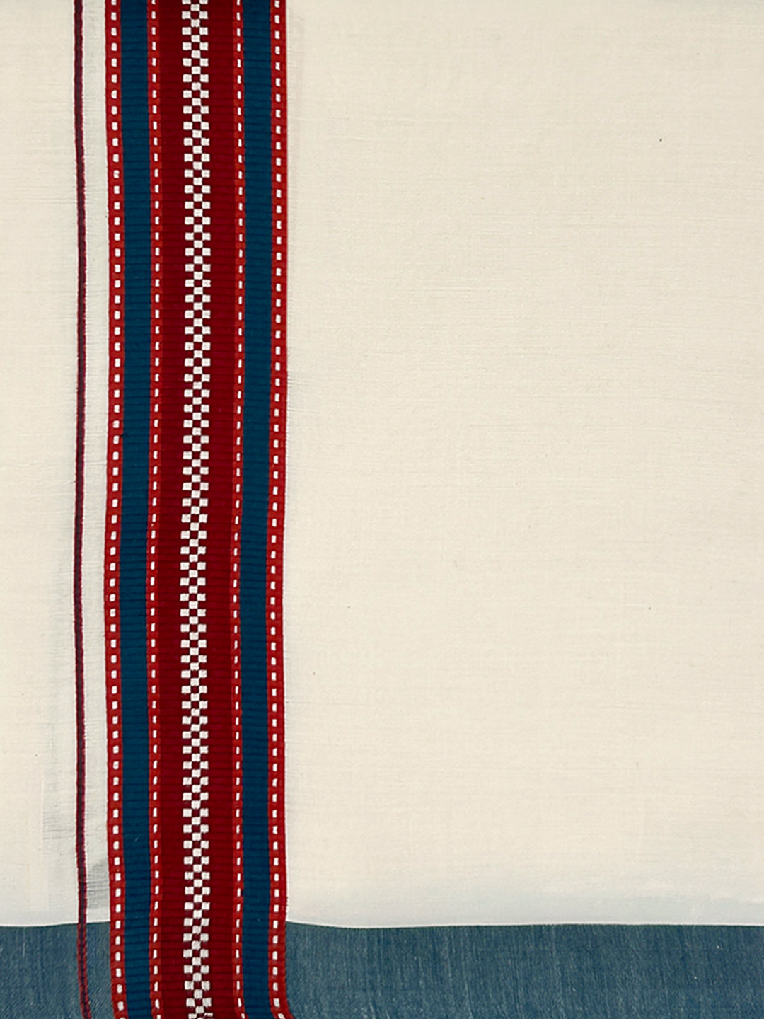 PANCHAA™ Handwoven Azo-Free Dyes Extra Weft Dhoti D2