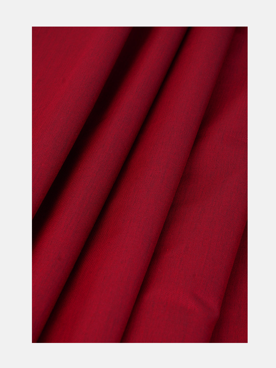 Men 100%Cotton Plain Shirt Fabric Red Ferrari