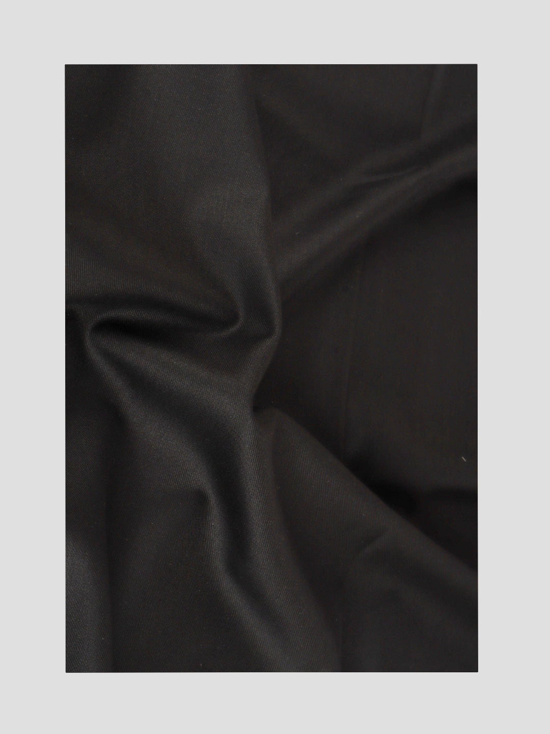 Men 100% Cotton Black Suiting Fabric Mesmerize Stretch