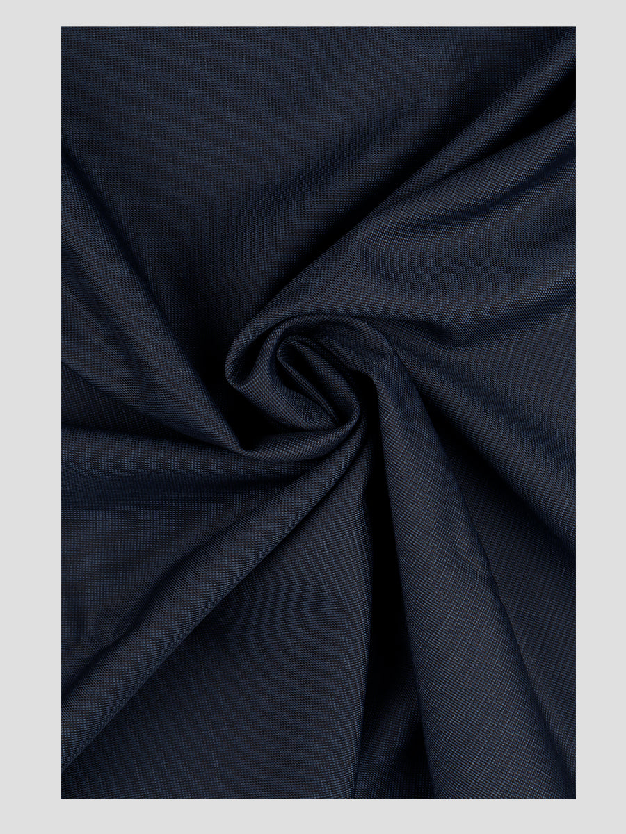 Premium Comfortable Stretch Navy Plain Pants Fabric Enable Stretch-Close view