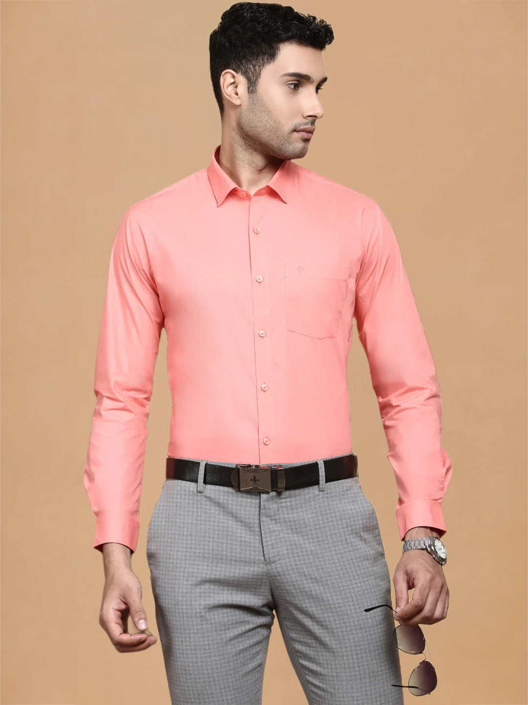 Pick Any 2 - Cotton Spandex 2 Way Stretch Smart Fit Shirts