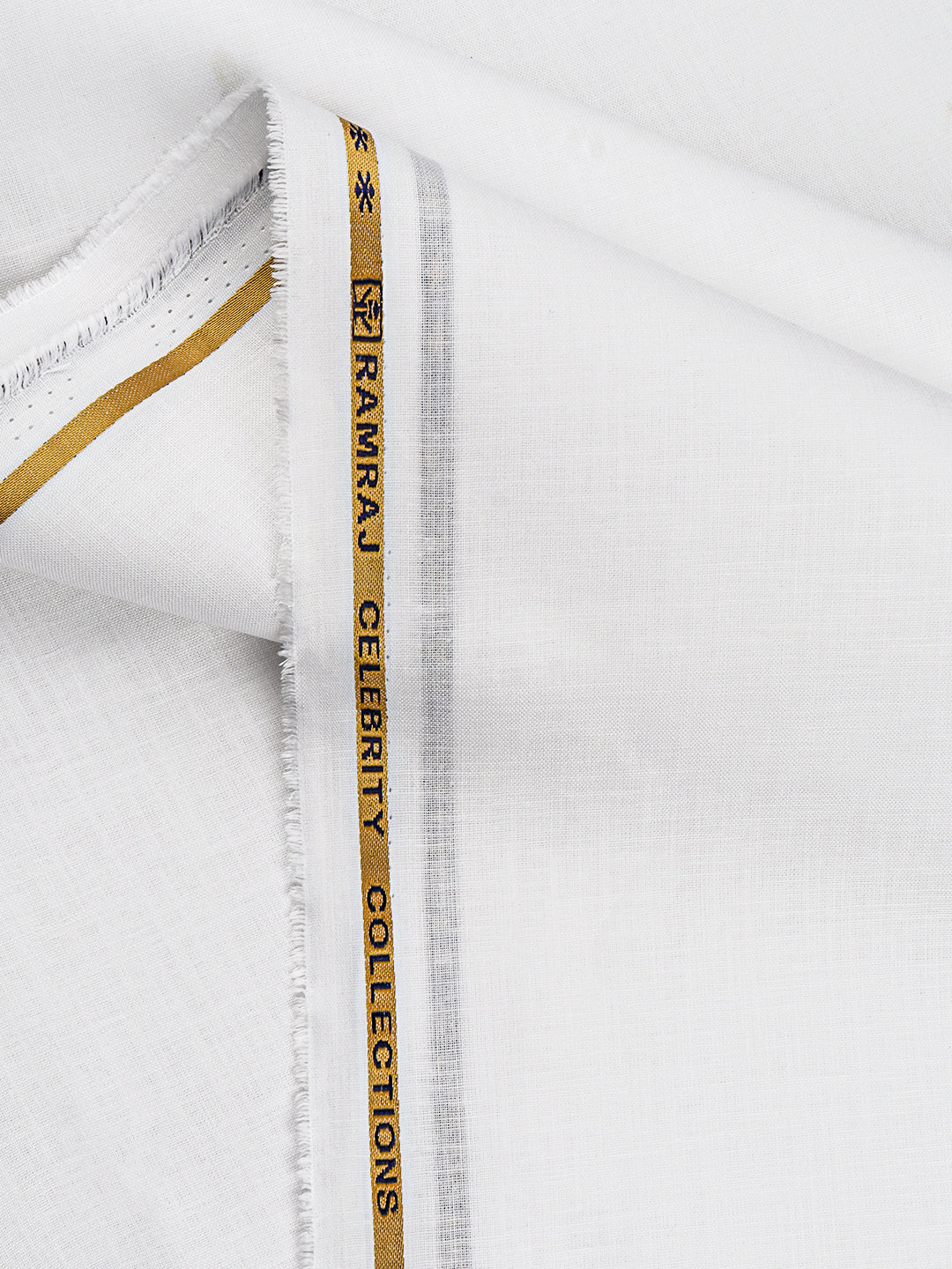 Mens Cotton White Shirt Fabric Celebrity