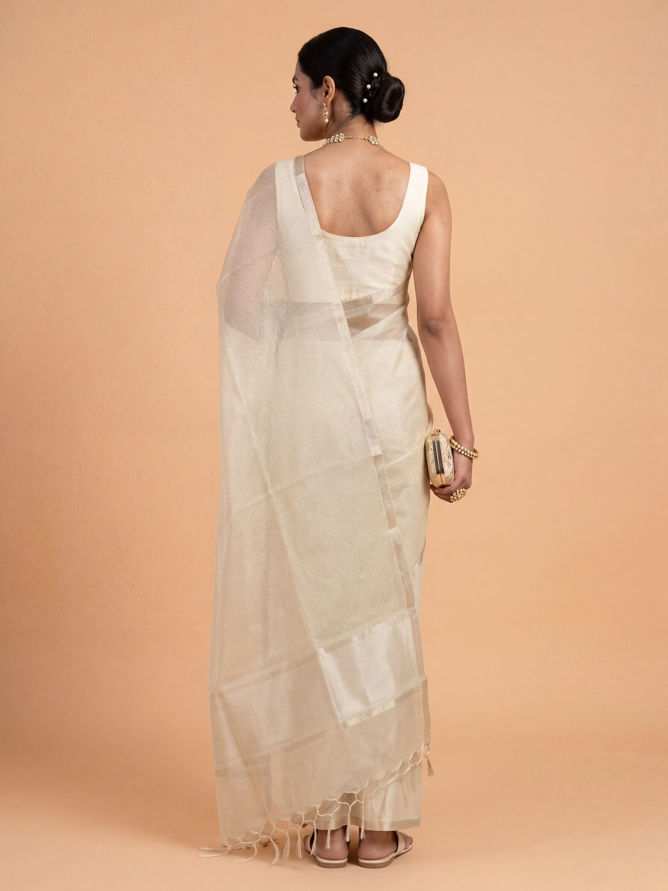 Women Art Silk Sandal Saree ASS130