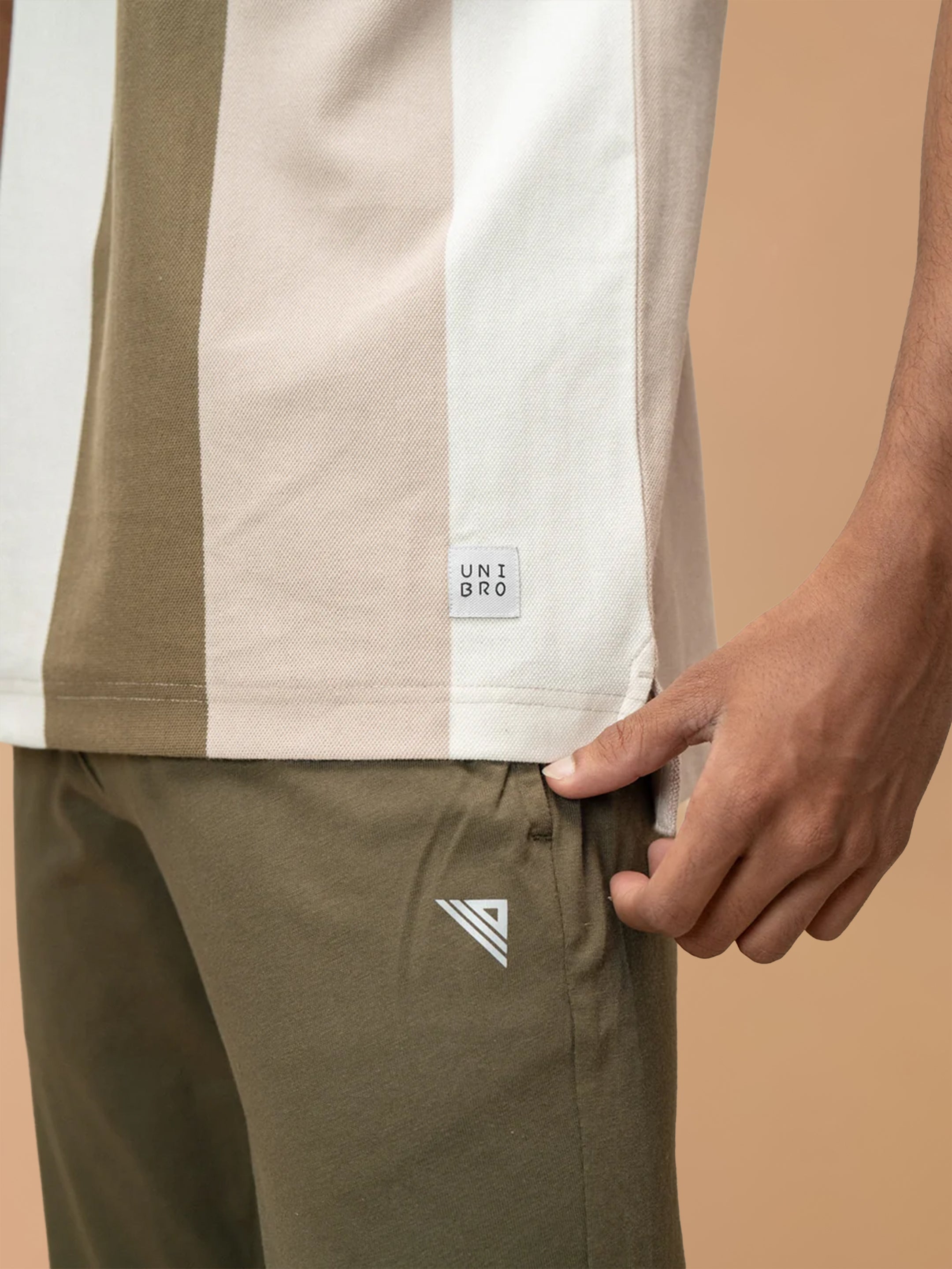 Stripper Cotton Rich Polo Stone Gray