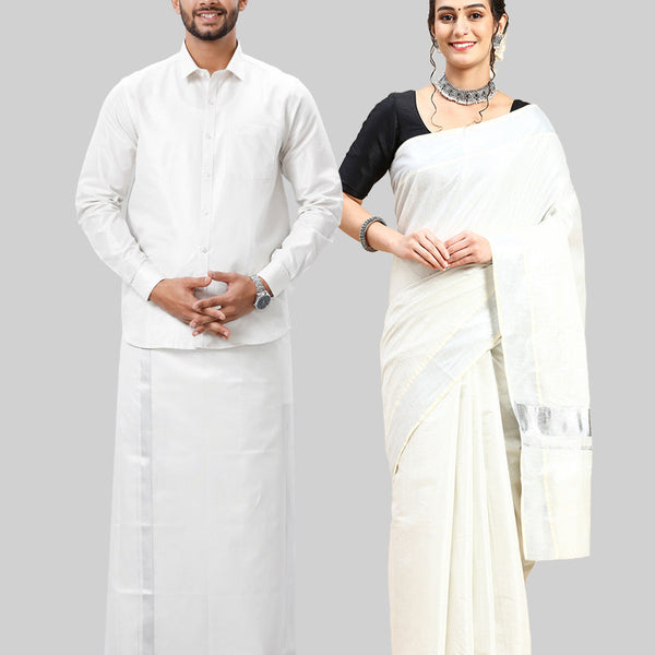 Onam 2018 Outfits: Traditional Mundu & Kasavu Sarees to Adorn on the  Festival of Harvest | 🙏🏻 LatestLY