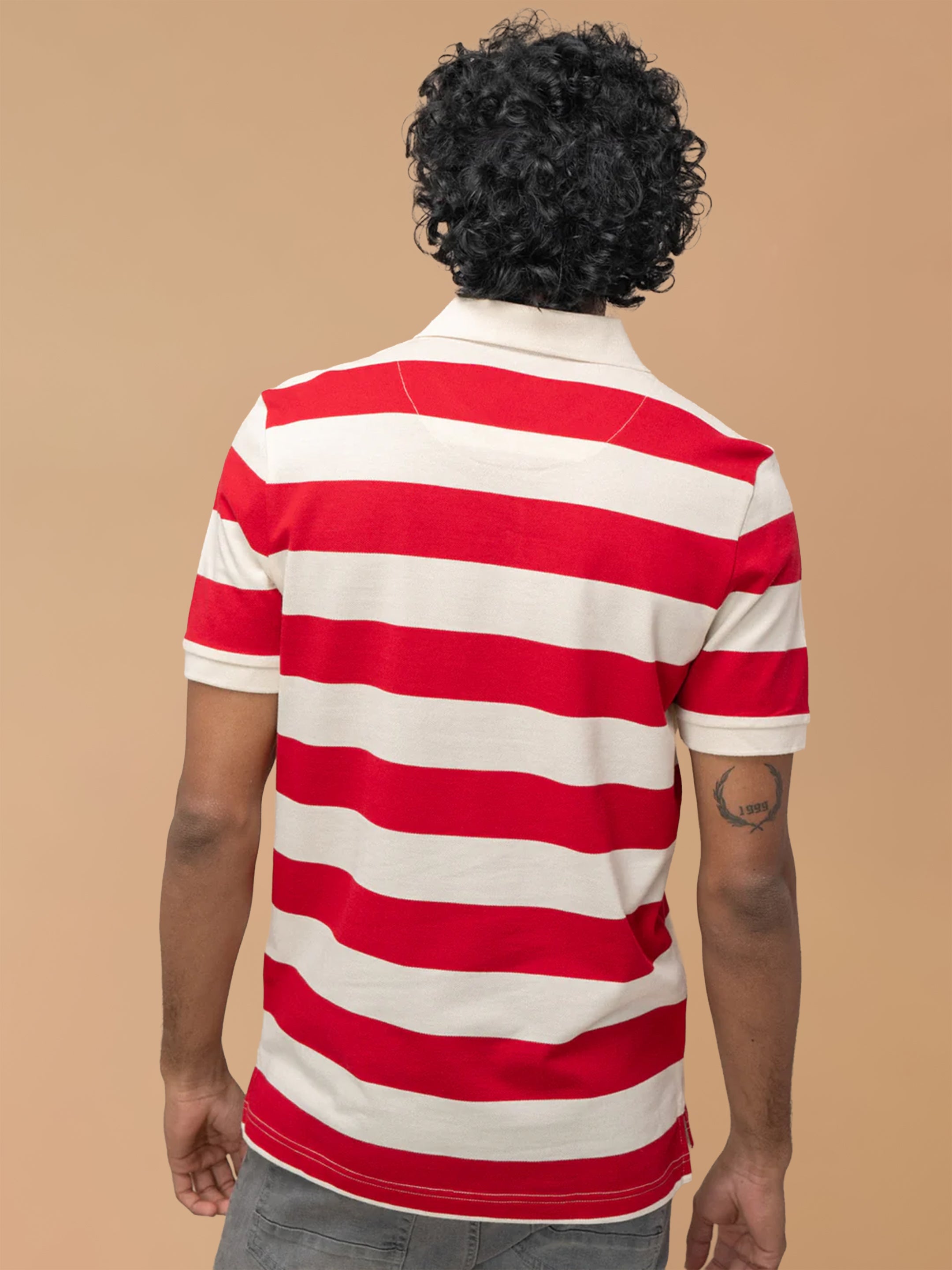 Stripper Cotton Rich Polo Chilly Pepper