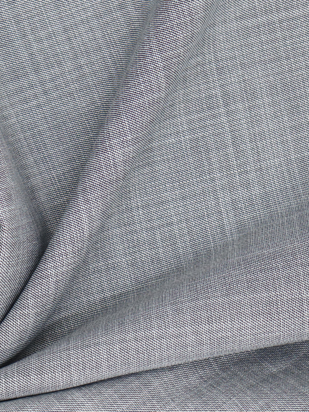 Premium Poly Viscose Stretch Plain Suiting Fabric Grey Mesmerize