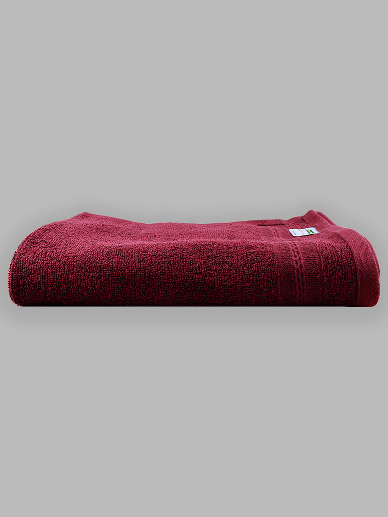 Premium Soft & Absorbent Maroon Terry Hand Towel HC2