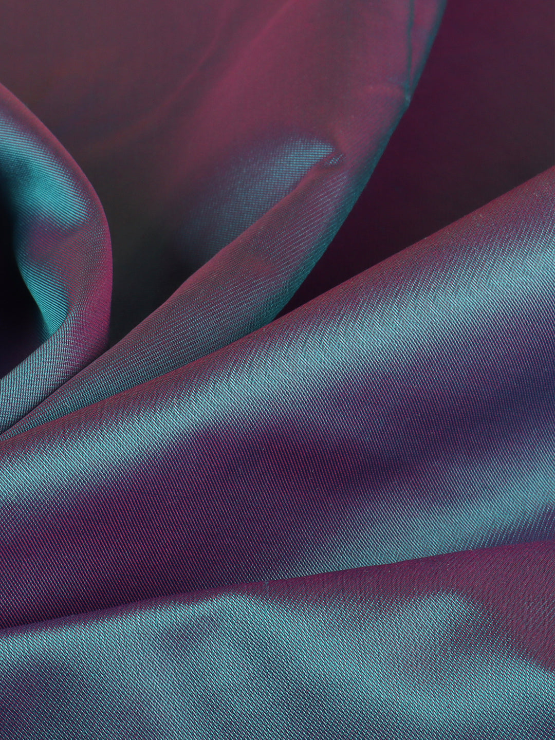 100% Pure Silk Shirt Fabric Blue