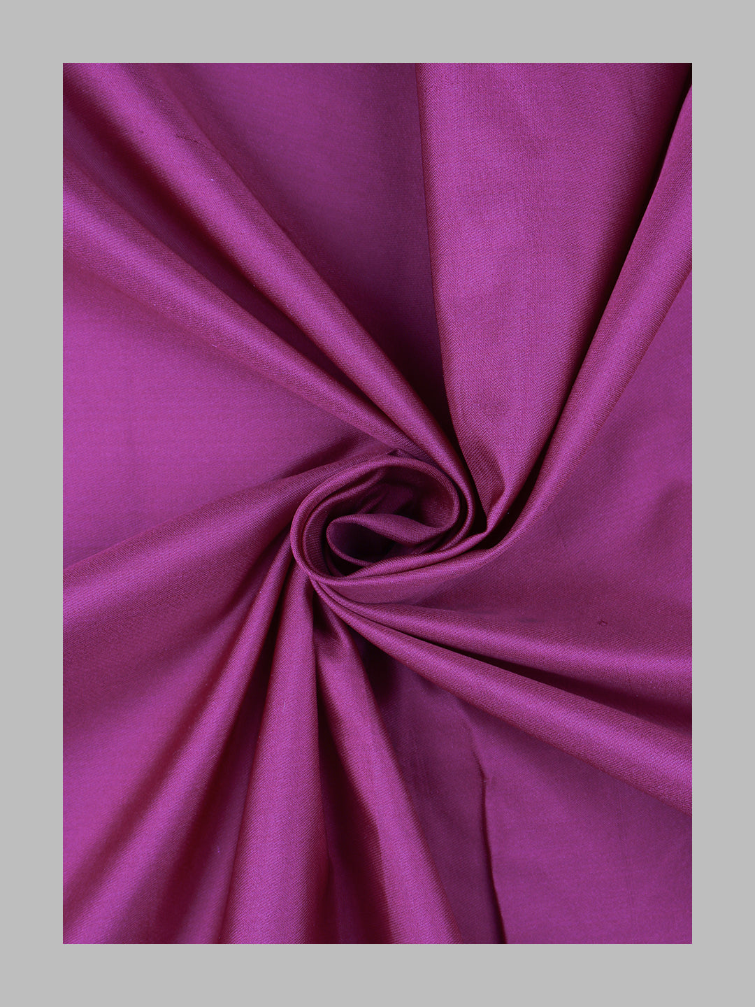 Mens Pure Silk Shirting Fabric Purple