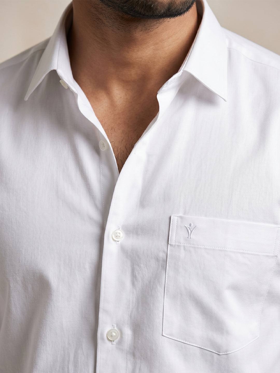 White Shirt with Khaki Pants Super Saver Summer Collection