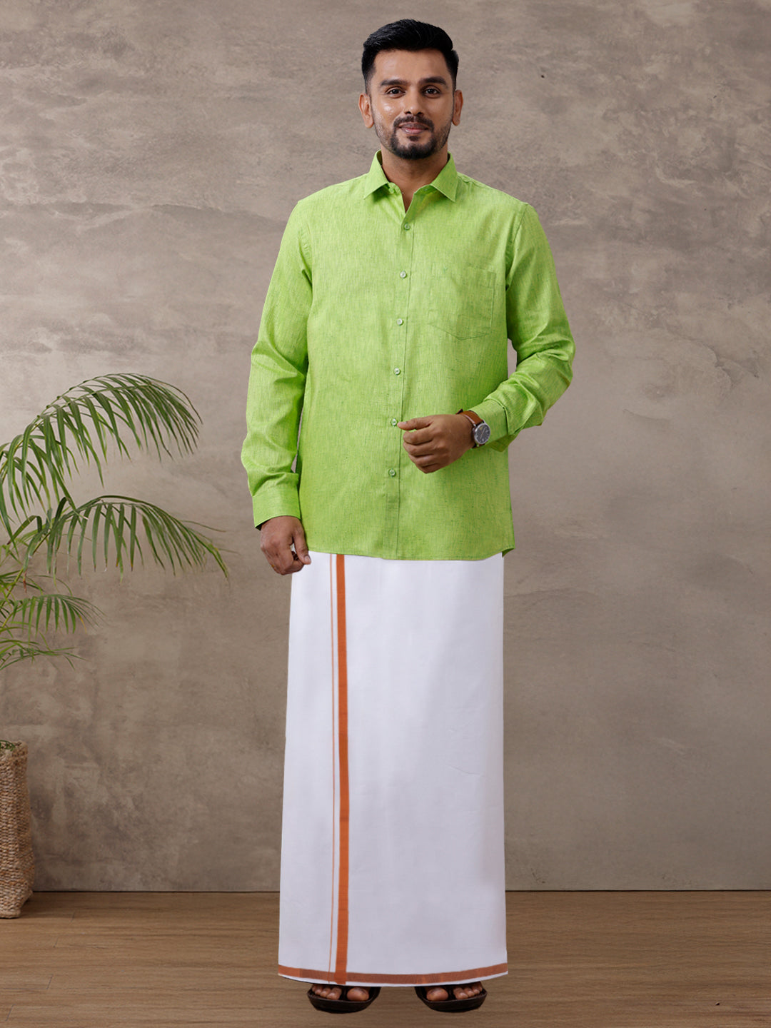 Vetti Vaaram Dhoti and Shirt Set V5