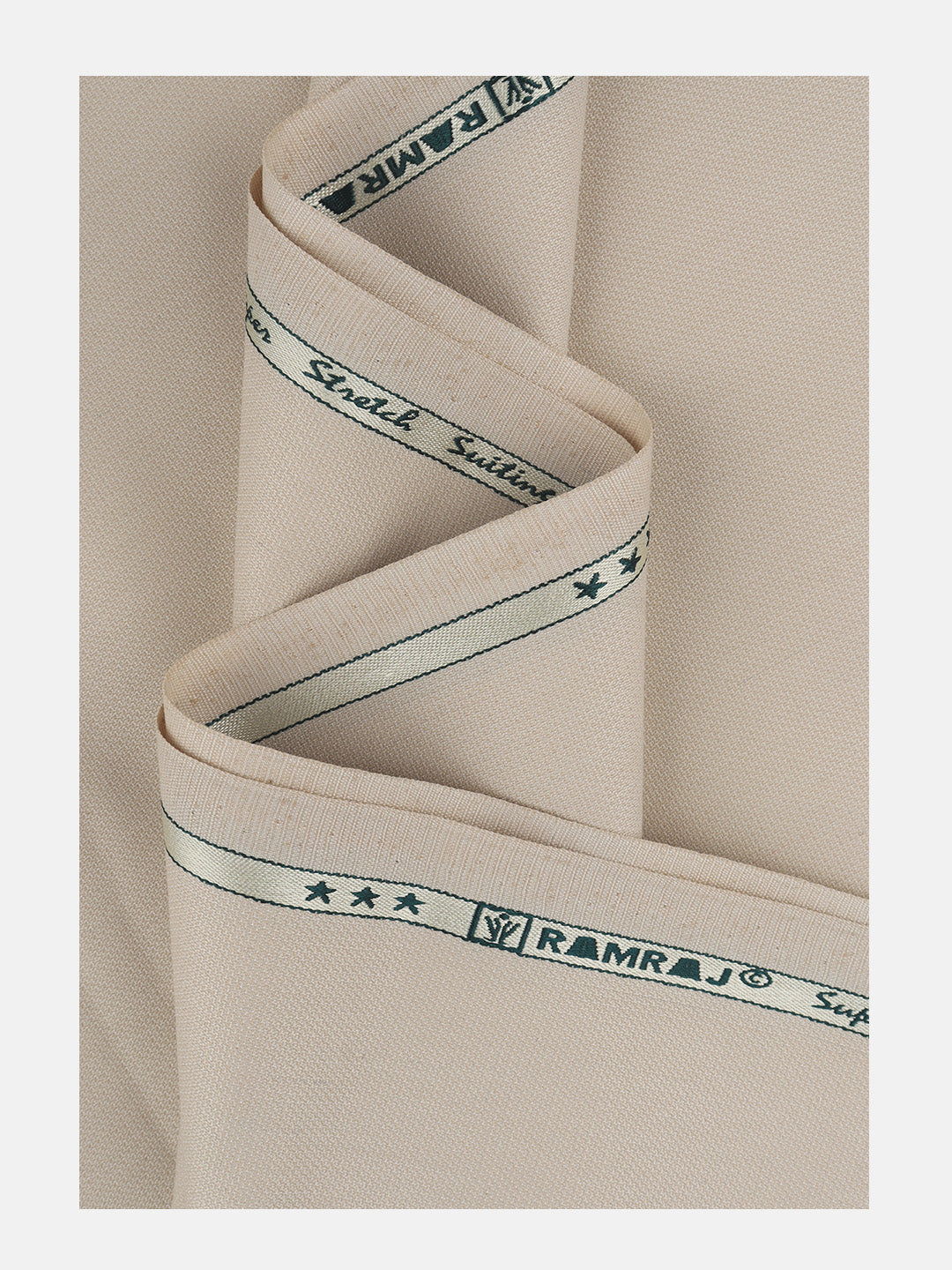 Men Poly Viscose Blend Suiting Fabric Light Sandal Enable Stretch