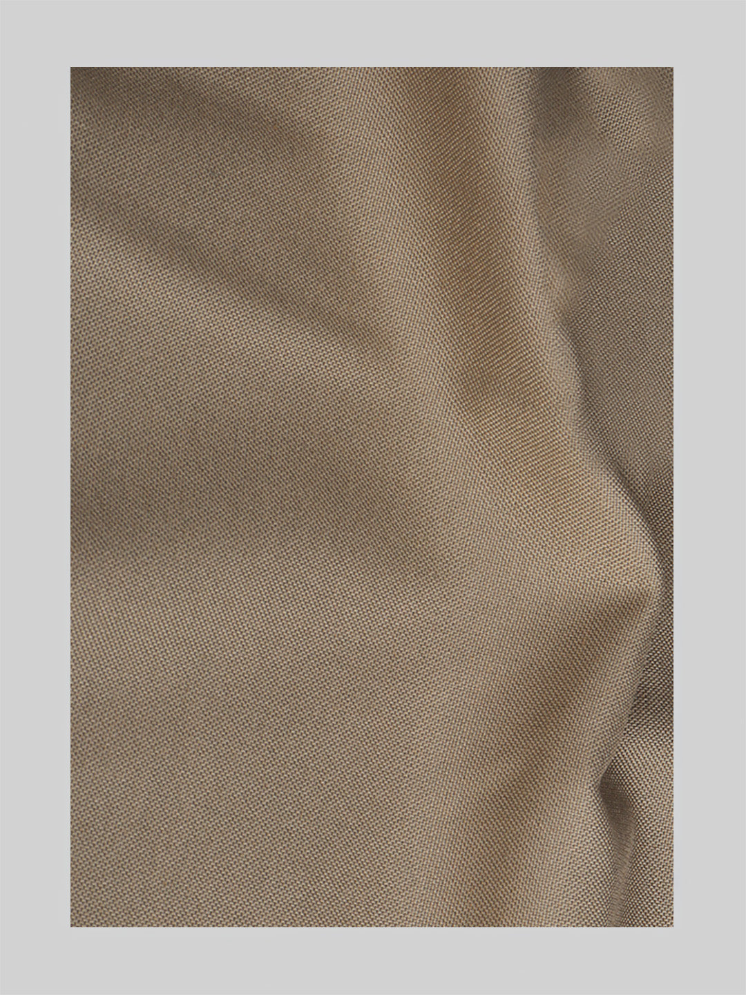 Cotton Plain Shirting & Suiting Set Uniform Light Brown Safari