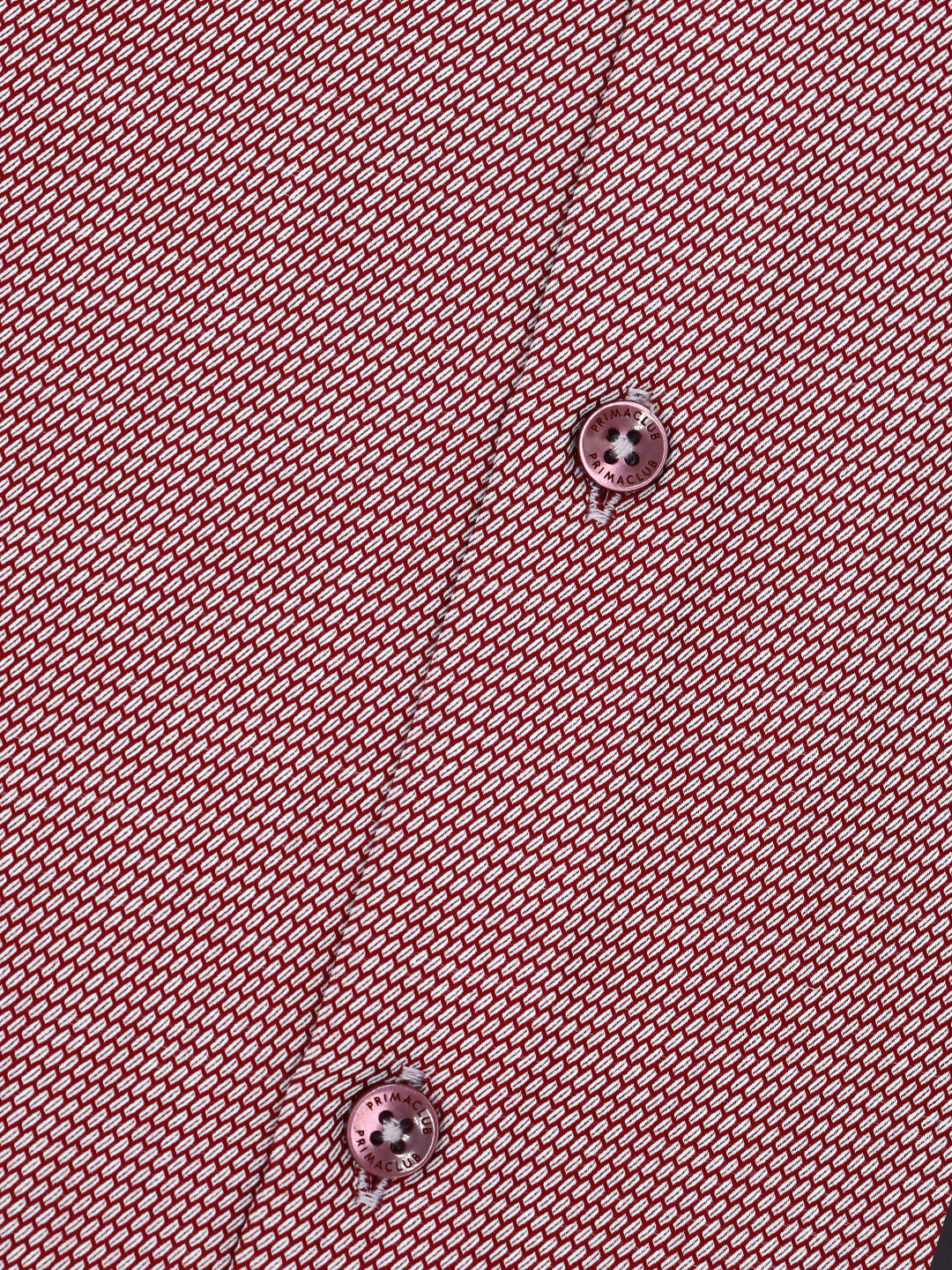 Prima Club Premium Cotton Dobby Pink Red Regular Fit Shirt SRBD1