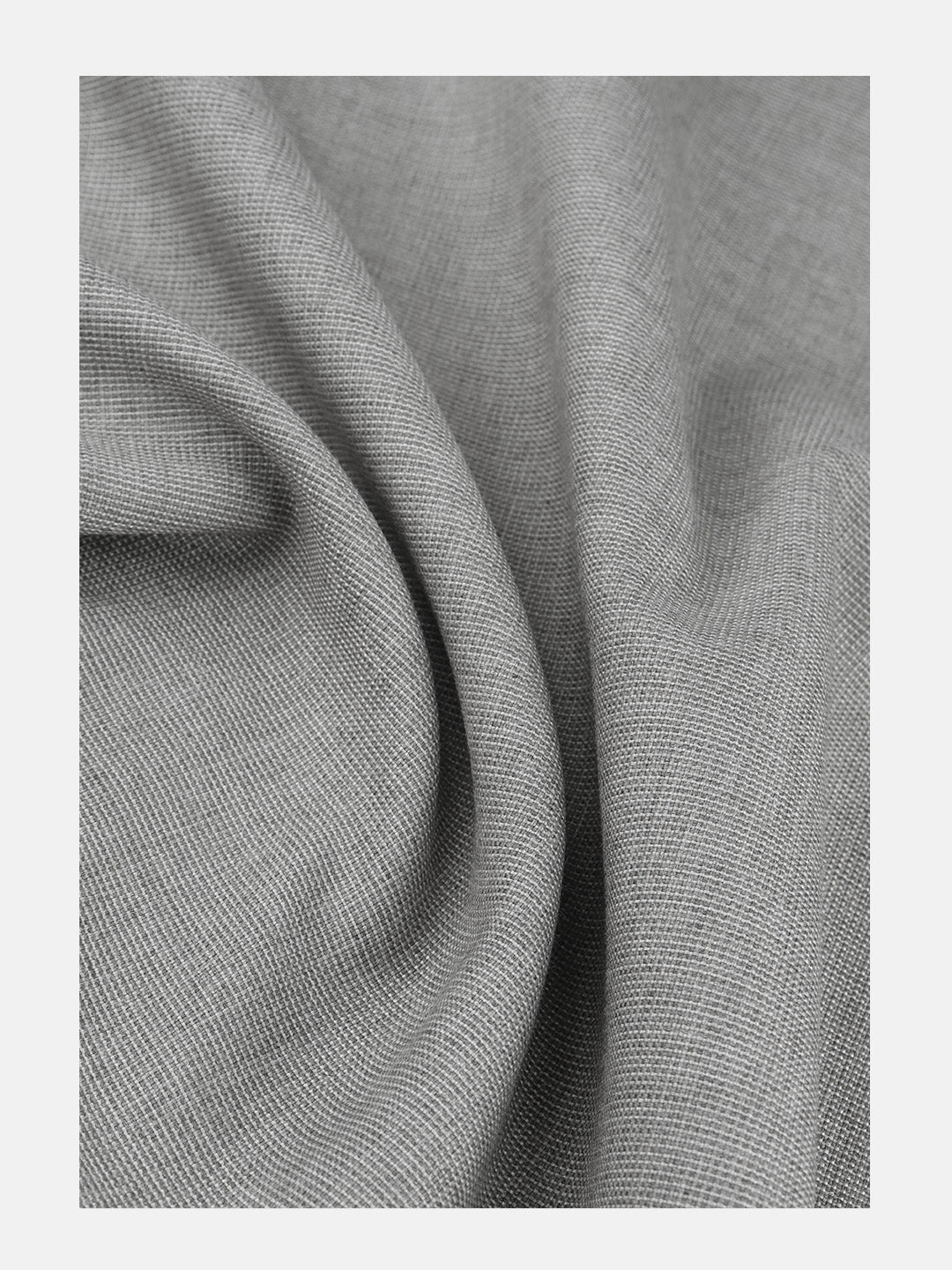 Men Poly Viscose Blend Pants Fabric Silver Grey Jolly Days