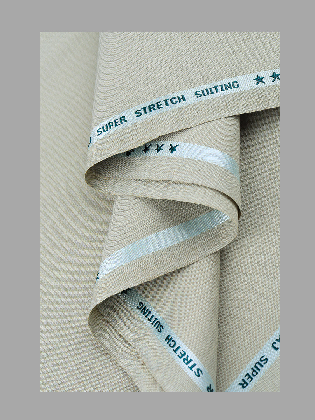 Men Poly Viscose Blend Suiting  Fabric Pista Green Enable Stretch