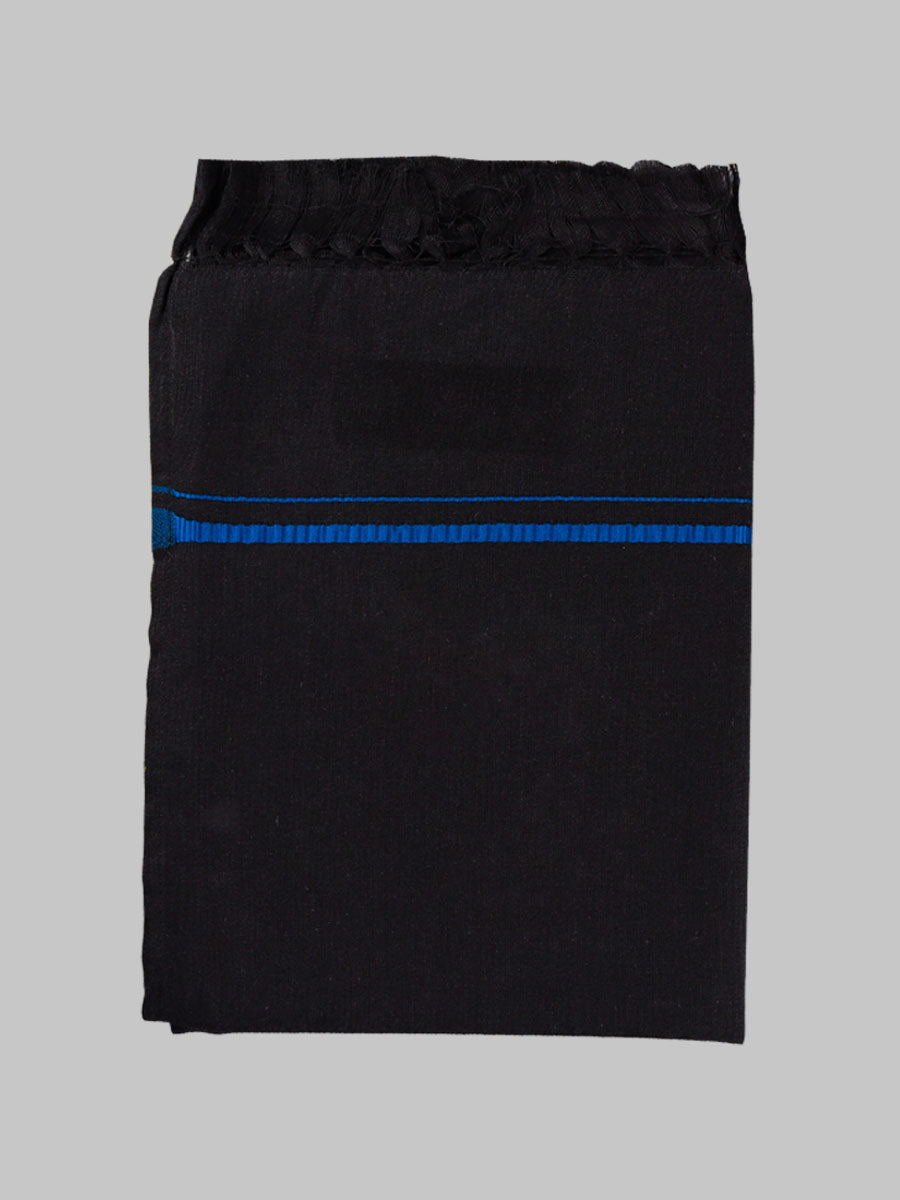 Hariharan Black Towel (Pack of 2)-View three