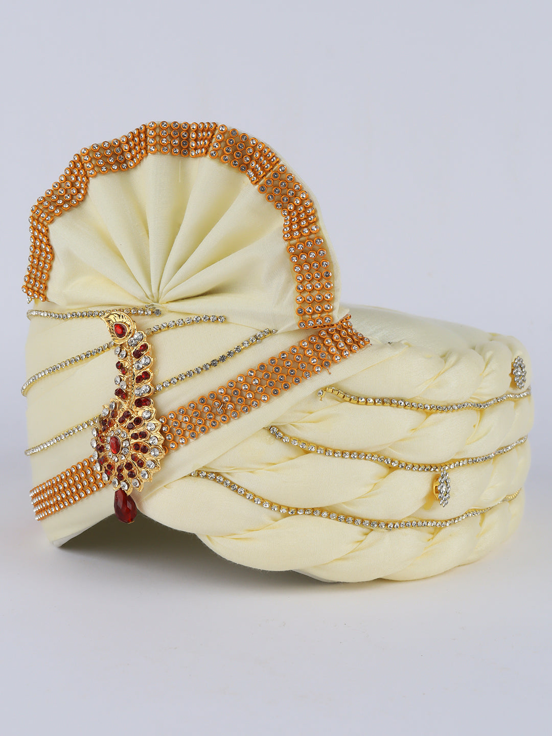 Premium Silky Style Wedding Turban - 02